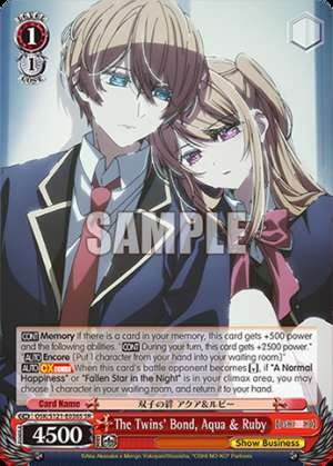 The Twins' Bond, Aqua & Ruby