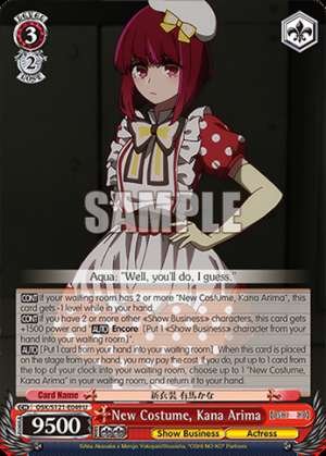 New Costume, Kana Arima