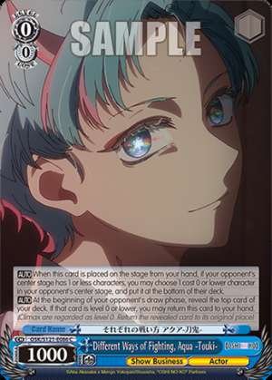 Different Ways of Fighting, Aqua -Touki-