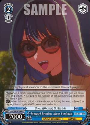 Expected Reaction, Akane Kurokawa