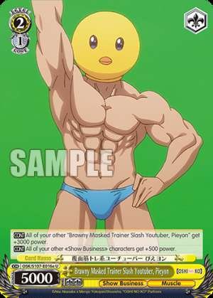 Brawny Masked Trainer Slash Youtuber, Pieyon
