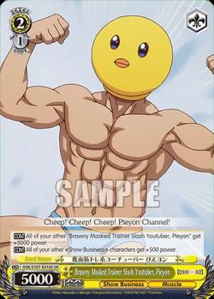 Brawny Masked Trainer Slash Youtuber, Pieyon