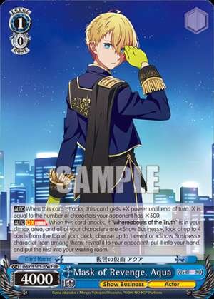 Mask of Revenge, Aqua