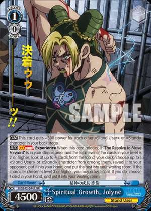 Spiritual Growth, Jolyne