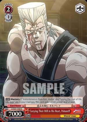 Carrying Their Will in His Heart, Polnareff