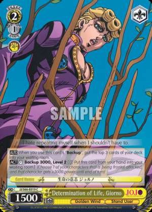 Determination of Life, Giorno