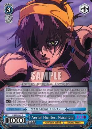 Aerial Hunter, Narancia