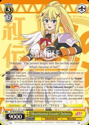 "Musclebrained Crusader" Darkness