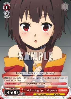 "Brightening Eyes" Megumin
