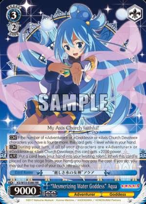 "Mesmerizing Water Goddess" Aqua