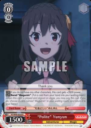 “Polite” Yunyun