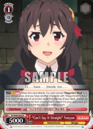 “Can't Say It Straight” Yunyun