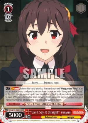 “Can't Say It Straight” Yunyun