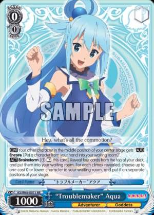 “Troublemaker” Aqua