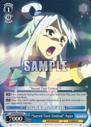 “Sacred Turn Undead” Aqua