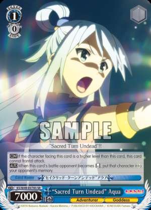 “Sacred Turn Undead” Aqua