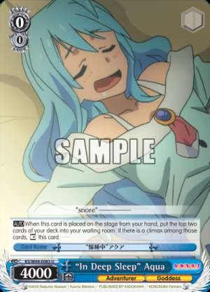 “In Deep Sleep” Aqua