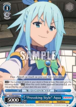 “Provoking Style” Aqua