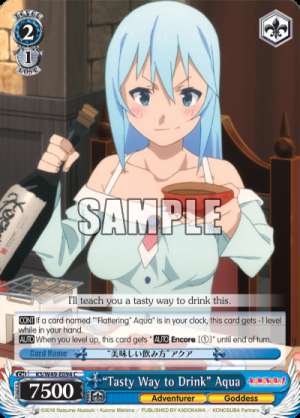 “Tasty Way to Drink” Aqua