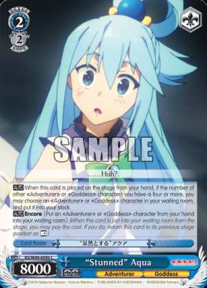 “Stunned” Aqua