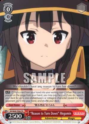 “Reason to Turn Down” Megumin