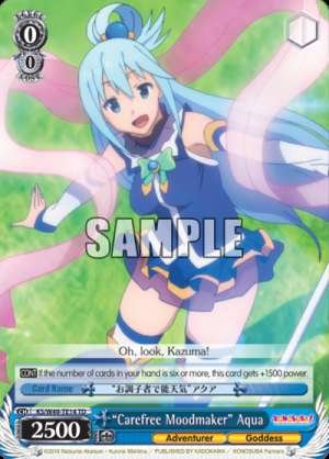 “Carefree Moodmaker” Aqua