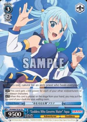“Goddess Who Governs Water” Aqua