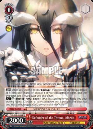 Defender of the Throne, Albedo