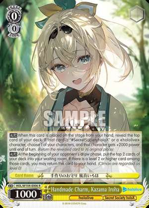 Handmade Charm, Kazama Iroha