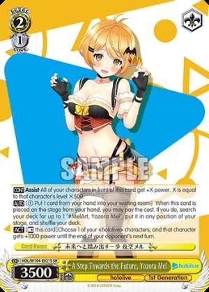 A Step Towards the Future, Yozora Mel