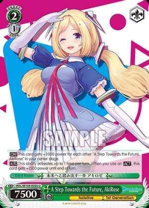 A Step Towards the Future, AkiRose
