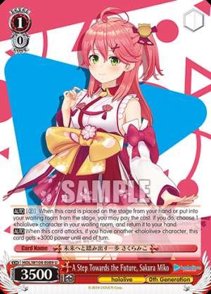 A Step Towards the Future, Sakura Miko