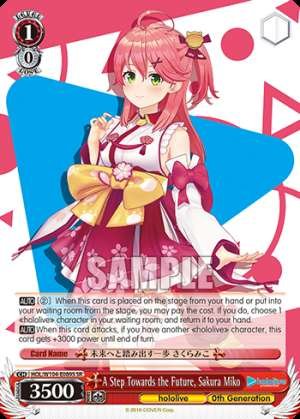 A Step Towards the Future, Sakura Miko