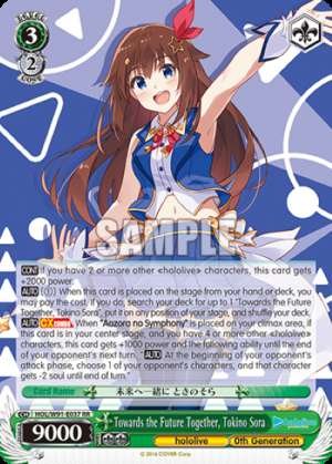 Towards the Future Together, Tokino Sora