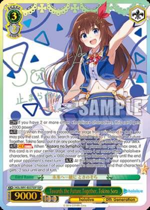 Towards the Future Together, Tokino Sora