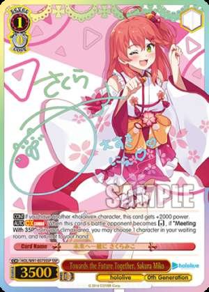 Towards the Future Together, Sakura Miko