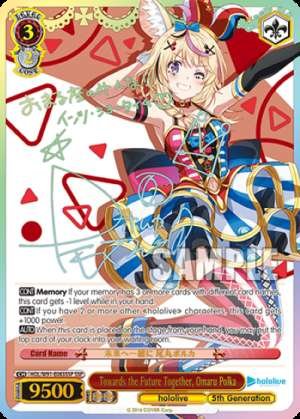 Towards the Future Together, Omaru Polka