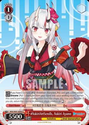 #NakiriArtScrolls, Nakiri Ayame