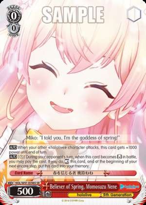Believer of Spring, Momosuzu Nene