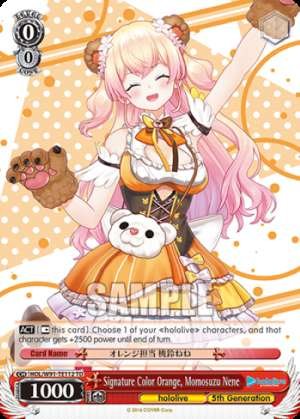 Signature Color Orange, Momosuzu Nene