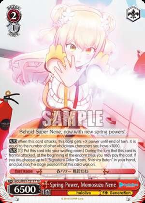 Spring Power, Momosuzu Nene