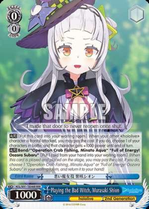Playing the Bad Witch, Murasaki Shion