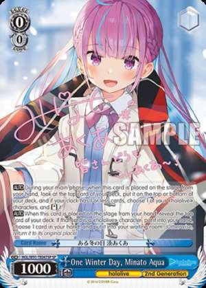 One Winter Day, Minato Aqua
