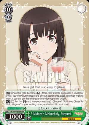 A Maiden's Melancholy, Megumi