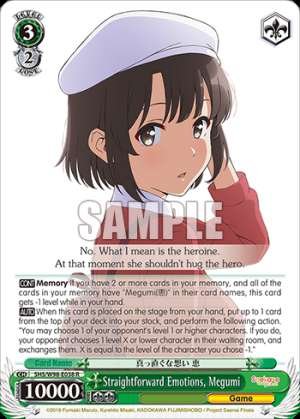 Straightforward Emotions, Megumi