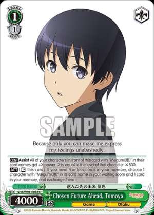 Chosen Future Ahead, Tomoya