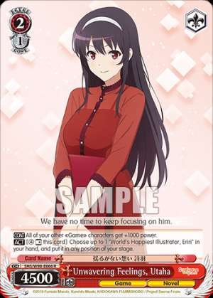 Unwavering Feelings, Utaha