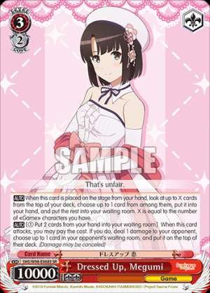 Dressed Up, Megumi