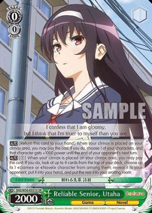 Reliable Senior, Utaha
