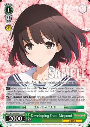 Developing Duo, Megumi